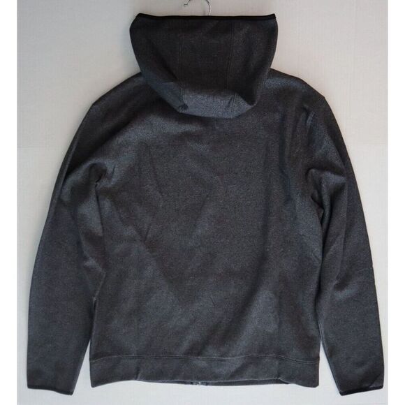 Old Navy Active Men's Sz Large Dark Charcoal Gray Dynamic Fleece Full-Zip Hoodie - Picture 9 of 9
